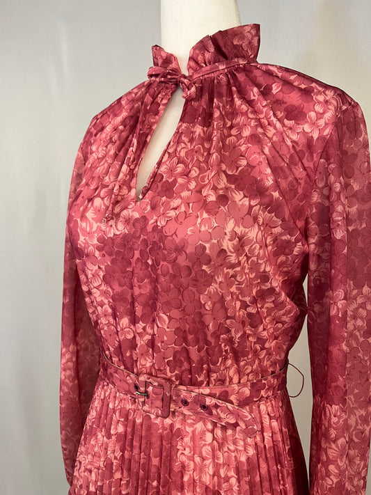 70’s Hydrangea Dress