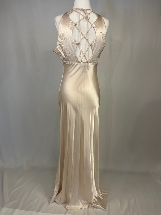 90’s Silk Evening Gown