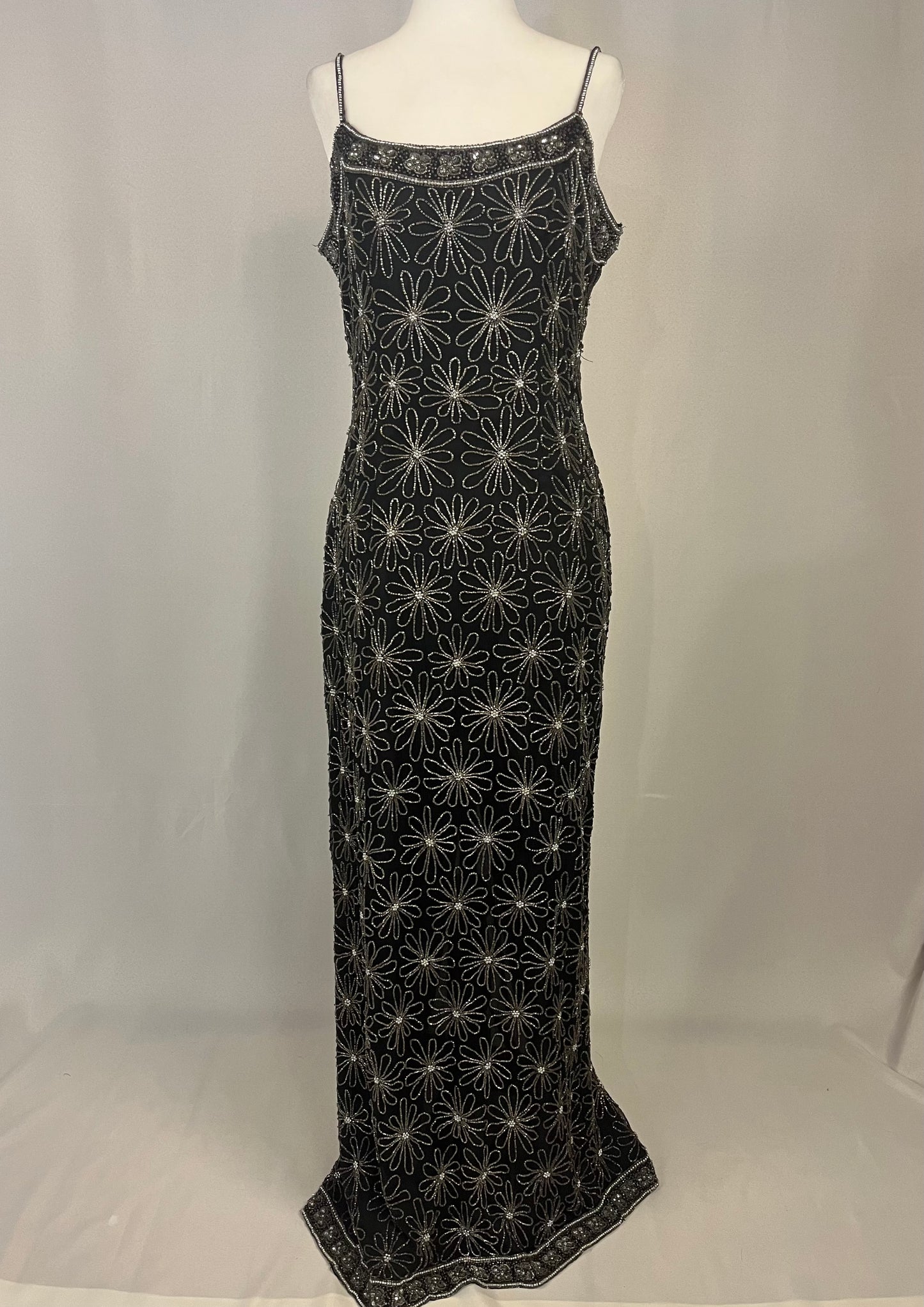 90’s Beaded Evening Gown
