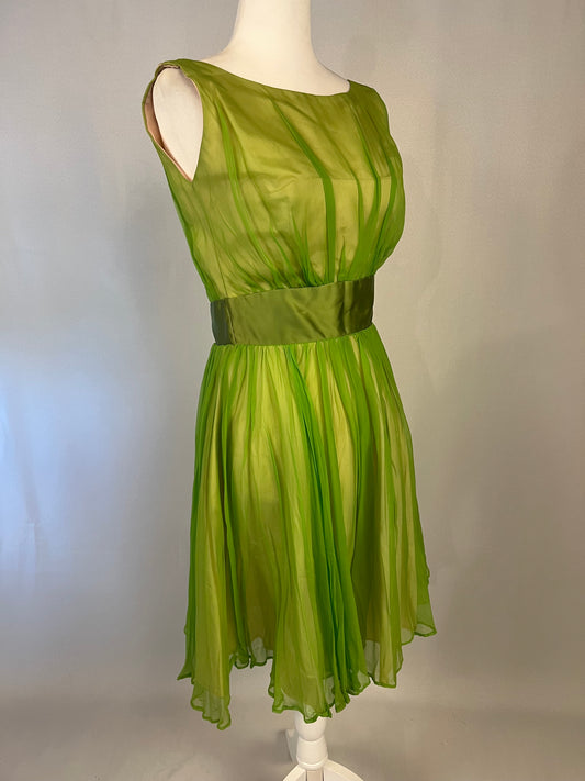 60’s Lime Party Dress
