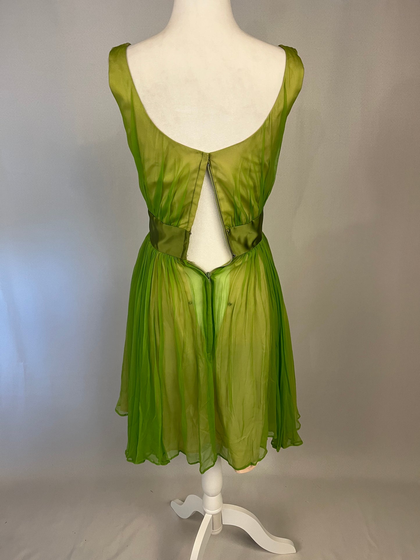 60’s Lime Party Dress