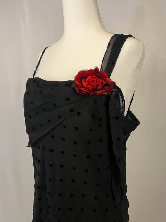 Y2K Rose Cocktail Dress