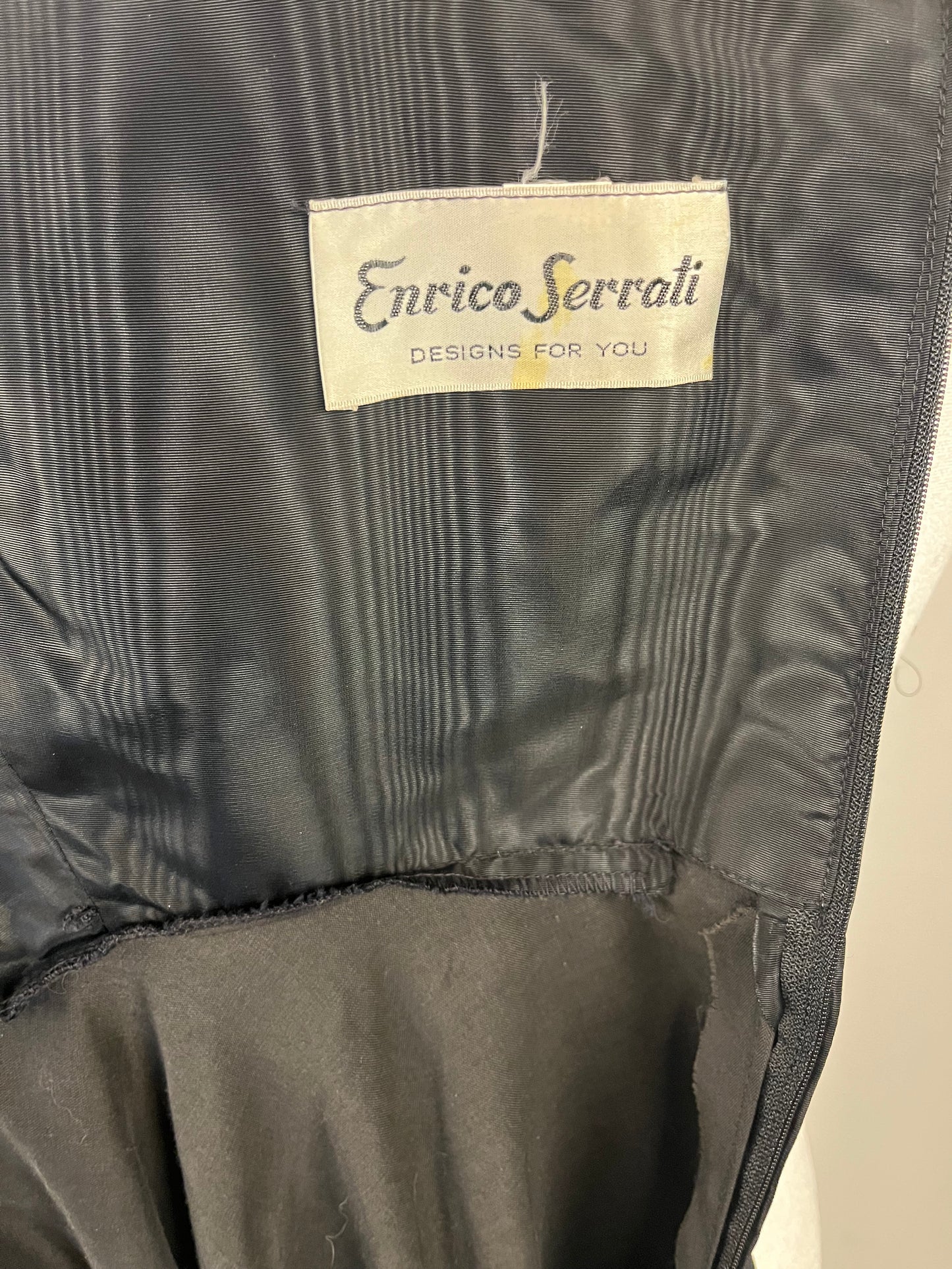 70’s Enrico Serrati Tulip Dress