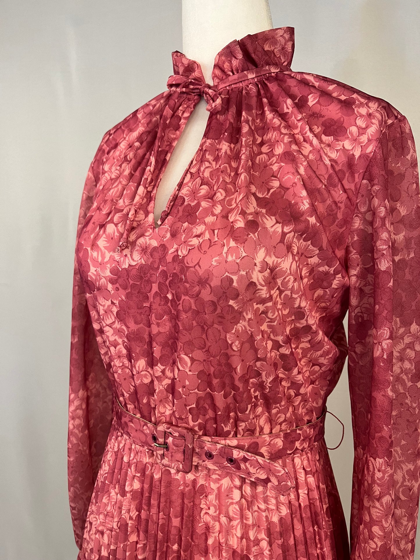 70’s Hydrangea Dress