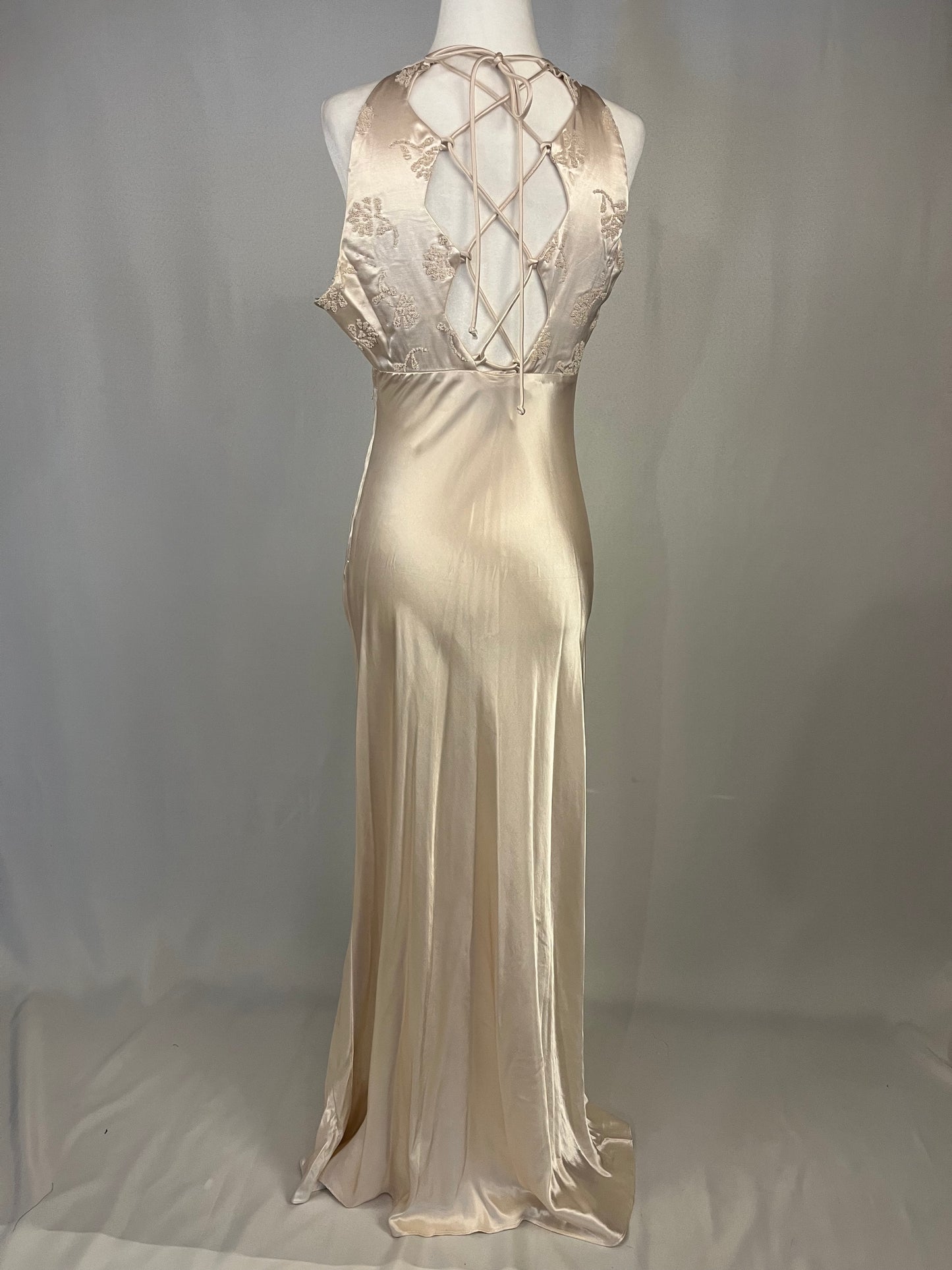 90’s Silk Evening Gown