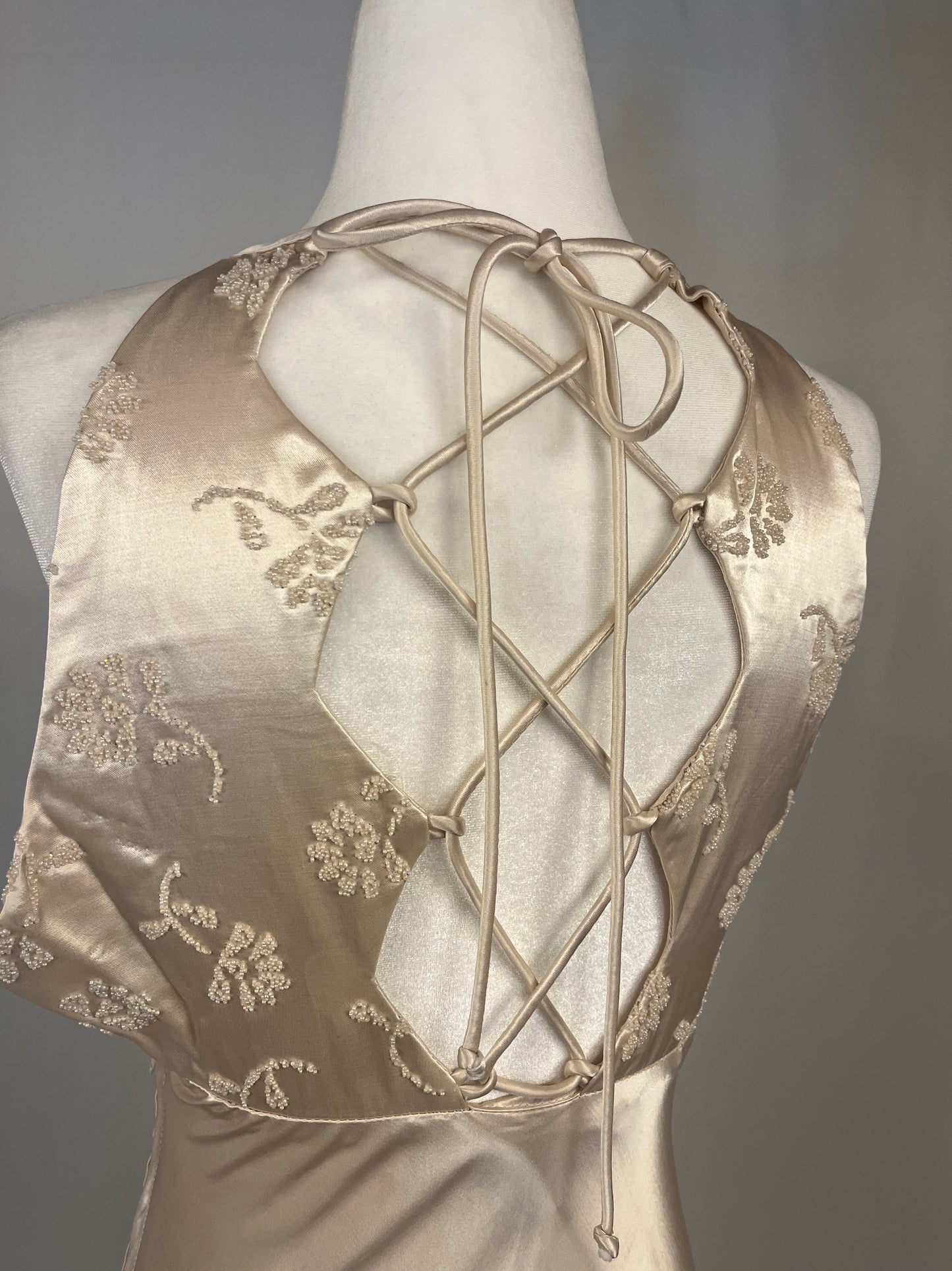 90’s Silk Evening Gown