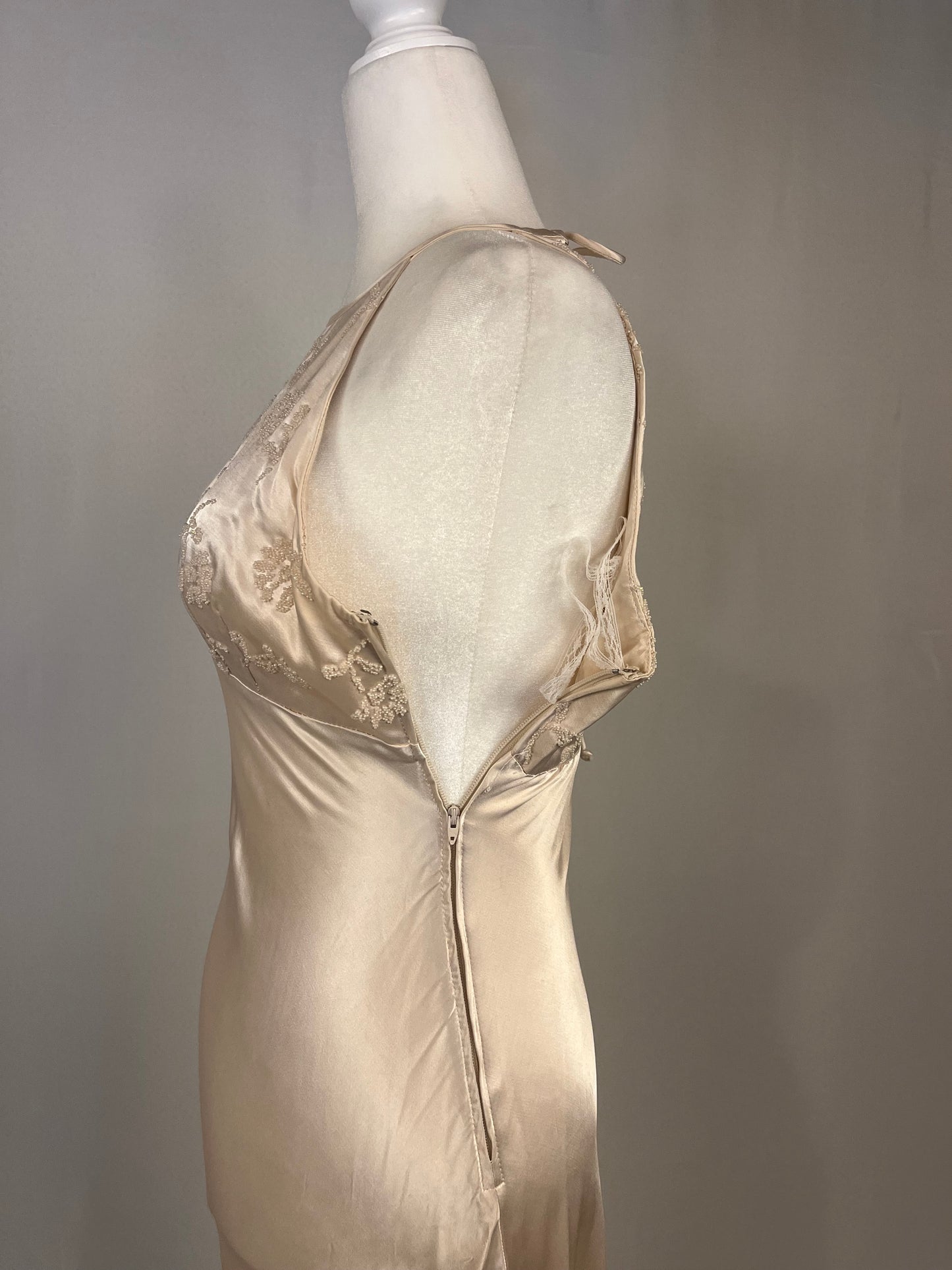 90’s Silk Evening Gown