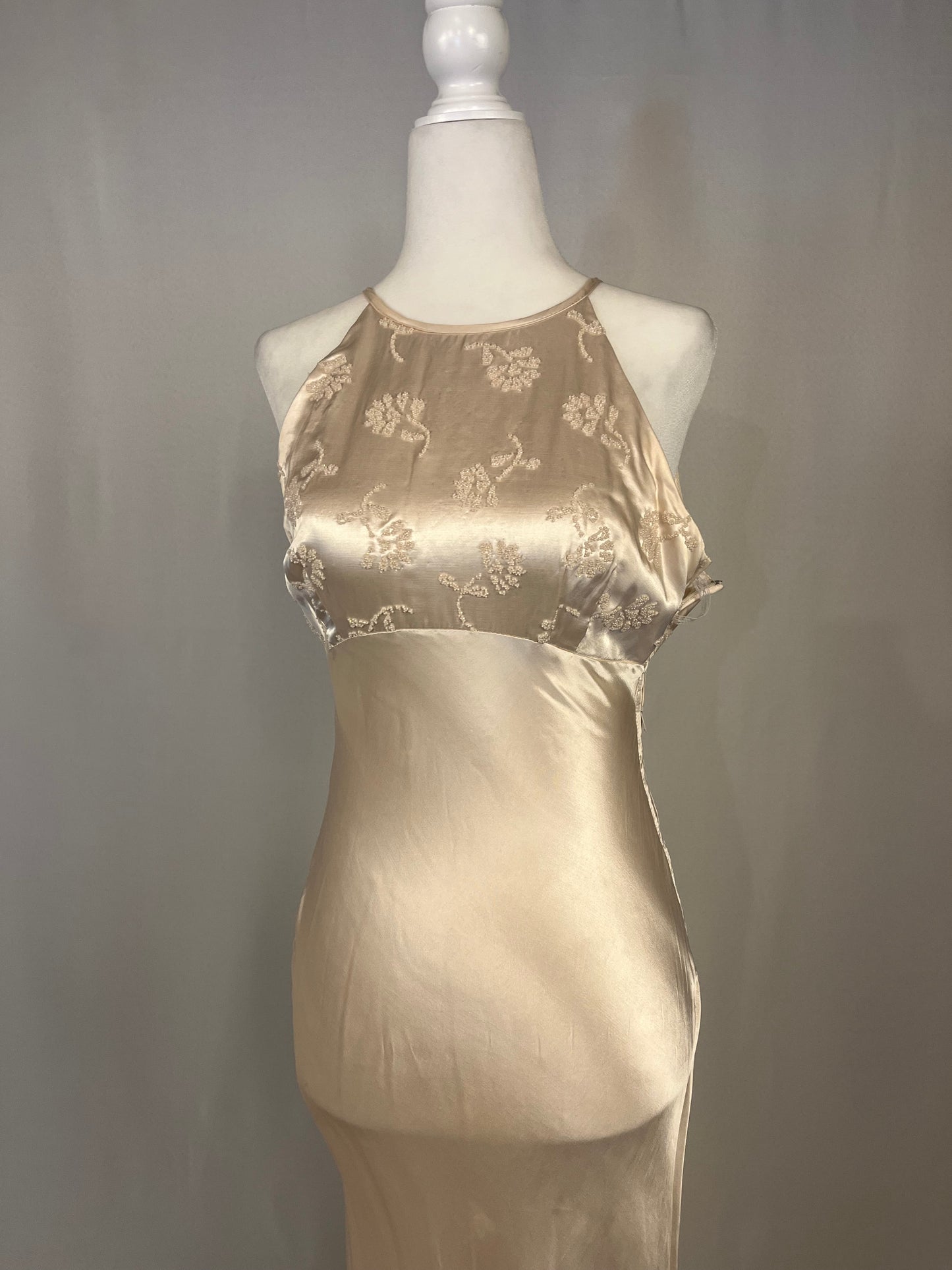 90’s Silk Evening Gown