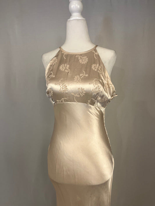 90’s Silk Evening Gown