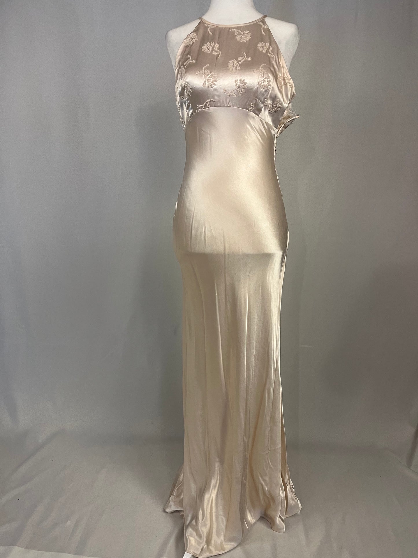 90’s Silk Evening Gown