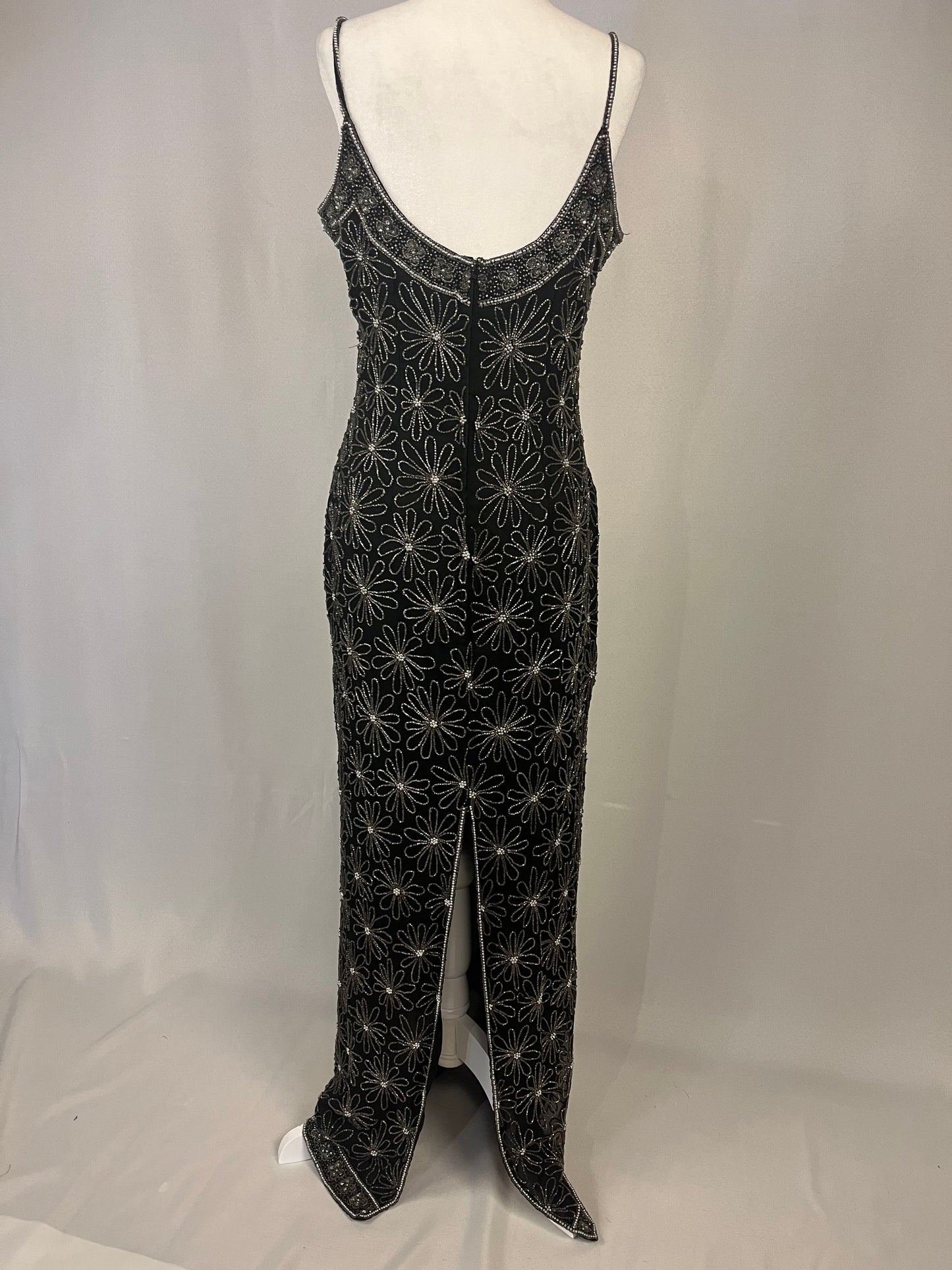 90’s Beaded Evening Gown