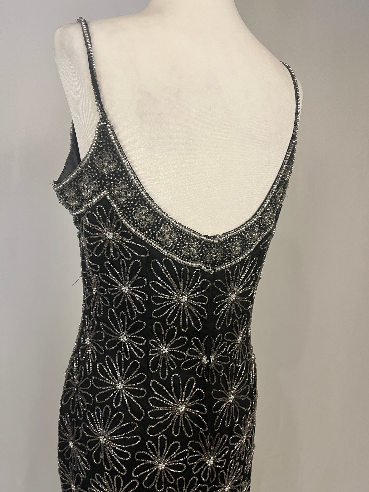 90’s Beaded Evening Gown
