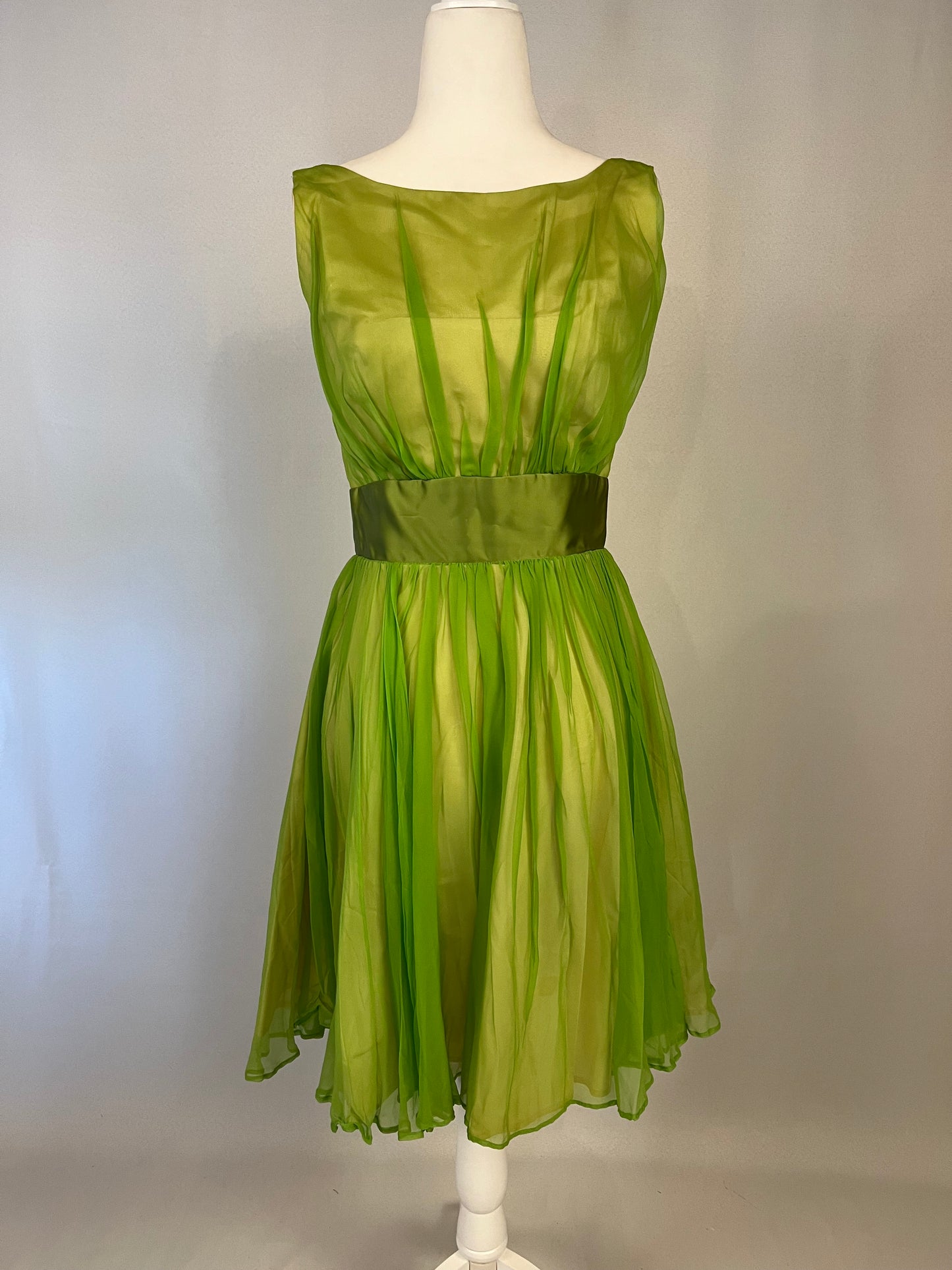 60’s Lime Party Dress