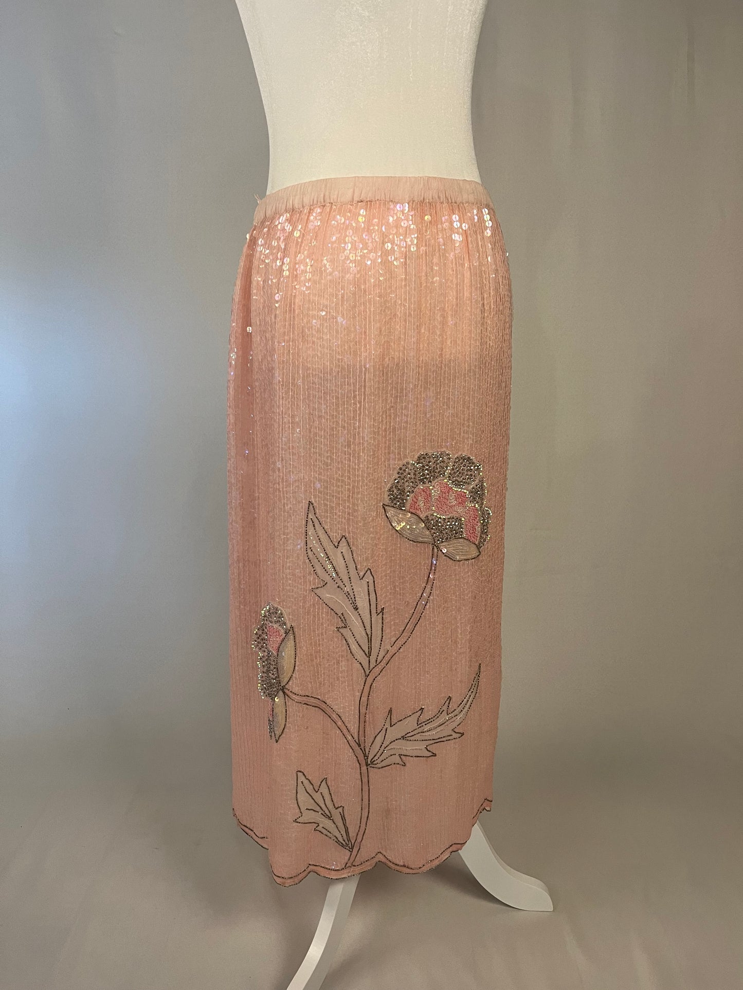 Y2K Uptown Girl Beaded Skirt