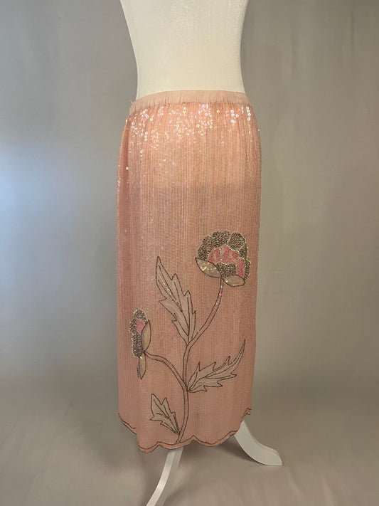 Y2K Uptown Girl Beaded Skirt