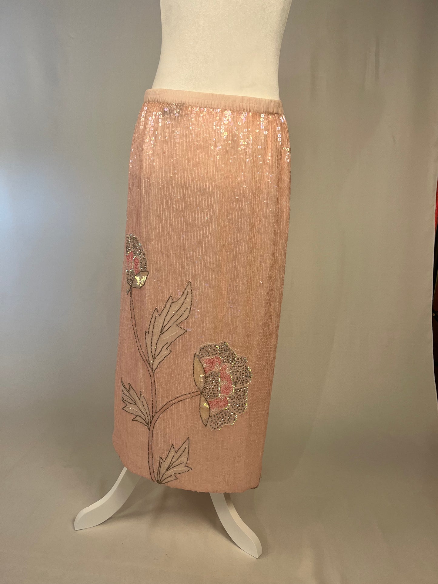 Y2K Uptown Girl Beaded Skirt