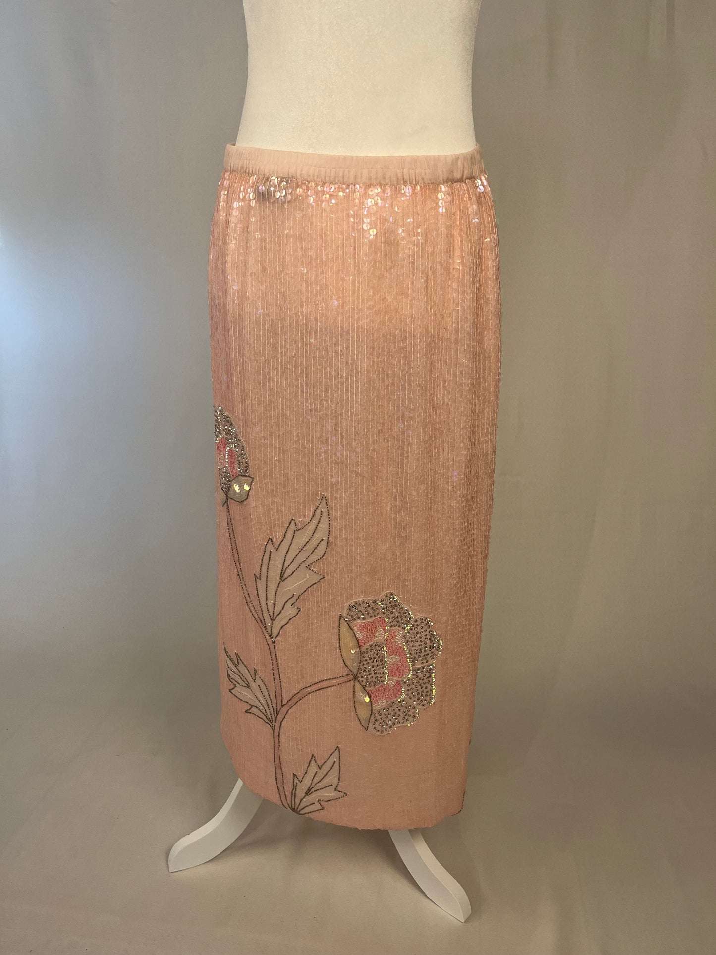 Y2K Uptown Girl Beaded Skirt
